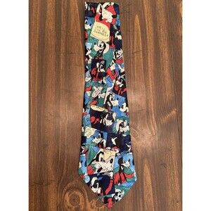 Disney Mickey Unlimited Men's Goofy Mickey Mouse Neck Tie "Well I'll be Durned"